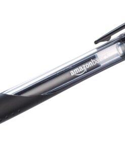 Amazon Basics Retractable Gel Ink Pens - Fine Point Pen, Black, 12-Pack 13 61SCJN4mmWL
