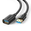 UGREEN USB Extender, USB 3.0 Extension Cable Male to Female USB Cable High-Speed Data Transfer Compatible with Webcam, Gamepad, USB Keyboard, Mouse, Flash Drive, Hard Drive, Oculus VR, Xbox 6 FT 6.6 FT 56 61SDUAYDBfL