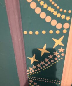 DUOFIRE 3D Domed Glow in The Dark Dots Wall or Ceiling Stickers, Glowing Ultra Bright Dots of 336Pcs,Perfect for Kids Bedding Room or Birthday Gift,Beautiful Wall Decals and Ceiling Decors 3D Domed Dots * 2 sheets Green 42 61SDdqppUOL