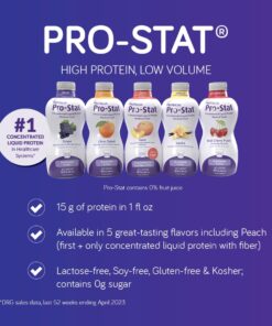 Pro-Stat Concentrated Liquid Protein Medical Food - Citrus Splash Flavor, 30 Fl Oz Bottle 30 Fl Oz (Pack of 1) 11 61SEMwtg8AL 1