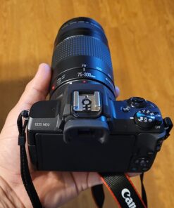 Commlite CM-EF-EOS M Auto-Focus Lens Mount Adapter for EF/EF-S Lens to Canon EOS M (EF-M Mount) Mirrorless Camera Lens Converter Ring for Canon EOS M1 M2 M3 M5 M6 M10 M50 M100 EF-EOS M 52 61SEs9tAl4L