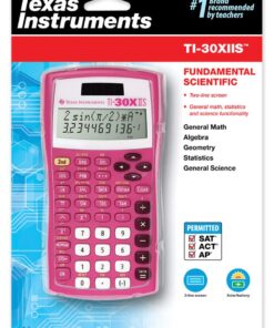 Texas Instruments TI-30X IIS 2-Line Scientific Calculator, Pink Single Pack 20 61SEvvGH2YL