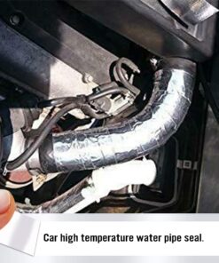 HVAC Tape, Aluminum Tape, 4mil 2 in x 66ft, foil Tape for ductwork, for Metal Repair Insulation Tape, (Silver) 2"-4 mil-20m 12 61SFVcScDyL