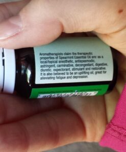 Spearmint Essential Oil 10 ml. 100% Pure Undiluted Therapeutic Grade for Aromatherapy Diffuser 18 61SFierXEL