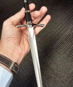 SZCO Supplies 211351 Claymore Dagger, Silver/Black 15 61SGIZMP9OL