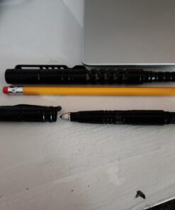The Atomic Bear Tactical Pen - Pen With Window Breaker - Used in Police and Military Gear - Ballpoint Pens with Free 2nd ink refill 31 61SHswbe lL