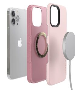 Casely iPhone 13 Pro Case | Compatible with MagSafe | Light Pink on Pink 24 Light Pink on Pink 13 61SI0zxSmPL