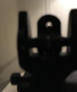 Feyachi Flip Up Rear Front and Iron Sights Best Backup fits Picatinny & Weaver Rails Black 54 61SKhDxJpFL
