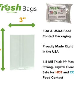 100 Clear Treat & Favor Bags | Ties Included | Great For Cake Pops, Candy, Gifts, Wedding or Party Favors | Food Safe Plastic | Stronger Than Cellophane | 1.5 Mils Thickness | 3" x 4" 11 61SKohBpvXL