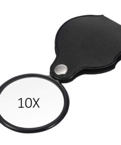 KINGMAS Mini 60x Microscope Magnifying with LED Light Pocket Jewelry Magnifier Jeweler Loupe with 10X Folding Pocket Magnifier 31 61SM74GT6QL
