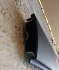 Rubbermaid FastTrack Wall Mounted Storage and Organization System Rail for Home and Garage, Horizontal 48", Holds up to 1,750 pounds, Black, Perfect for Yard Tools/Sports Equipment/Ladders 48" Rail 44 61SP1XtYAIL