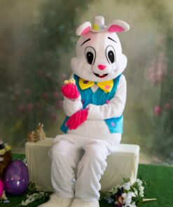 Rubie's Costume Plush Adult Bunny Shoes One Size White 21 61SPKoNPuaL