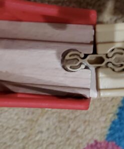 Wooden Train Track 52 Piece Set - 18 Feet Of Track Expansion And 5 Distinct Pieces - 100% Compatible with All Major Brands Including Thomas Wooden Railway System - by Right Track Toys, T 44 61SQVNQ6fLL