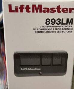 LiftMaster 893LM 3-Button Garage Door Opener Remote Control, Dark Gray 15 61SRwp0rx1L
