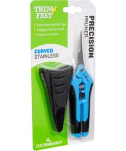 Alternative view of Hydrofarm HGPP400C Precision Curved Blade Pruners, 1-Pack, Blue