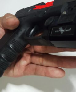 TALON Grips Adhesive Pistol Grip Compatible with Glock 17, 19X, 22, 24, 31, 34, 35, 37 - Made in The USA Previous Generation Rubber-Black 74 61STsRHLBEL