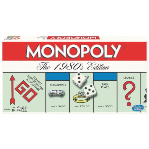 Monopoly Board Game The Classic Edition, 2-8 players