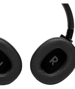 JBL Tune 710BT Wireless Over-Ear - Bluetooth Headphones with Microphone, 50H Battery, Hands-Free Calls, Portable (Black), Medium Black 23 61SWjF 5RsS