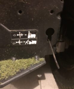 MoJack EZ Max - Riding Lawn Mower Lift, 450lb Lifting Capacity, Fits Most Residential & ZTR Mowers, Space-Saving Folding, Ideal for Mower Maintenance & Repair, Red 1 32 61SXev7XbWL