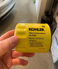 Stens High-Capacity Kohler 52 050 02-S Engine Oil Filter for CH11 - CH15, CV11 - CV22, M18 - M20, MV16 - MV20, and K582 Engines - Superior Filtration Performance Height: 3 7/16" OD:3" 14 61SXfLKzx6L