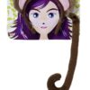 Forum Novelties Women's Playful Animals Monkey Costume Accessory Set, Multi, One size