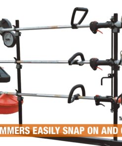 Buyers LT10 3-Trimmer Landscape Truck & Trailer Locking Rack 12 61SYLCfQygL