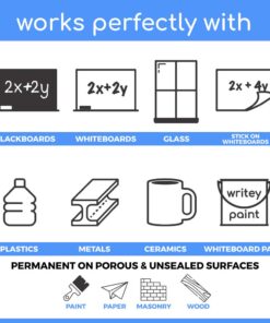 Pastel Chalk Markers, Dry Erase, Wet Erase Washable Markers - 5mm Tip Chalk Pens for Chalkboard, Chalkboard Sign, Window Markers, Drawing Markers, Markers for Kids Natural 16 61SYzFMHF6L