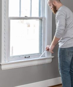 Duck Brand Indoor 10-Window Shrink Film Insulator Kit, 62-Inch x 420-Inch, 286216 10 windows 27 61SZrBvvZCL