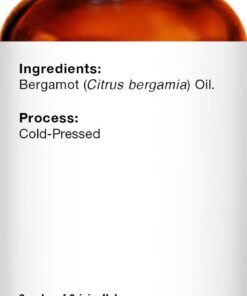 MAJESTIC PURE Bergamot Essential Oil, Premium Grade, Pure and Natural, for Aromatherapy, Massage, Topical & Household Uses, 1 fl oz 1 Fl Oz (Pack of 1) 23 61Sa80mBvoL