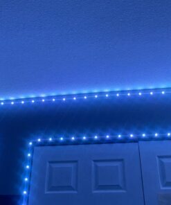DAYBETTER Led Strip Lights 130ft Color Changing Lights Strip for Bedroom, Desk, Home Decoration, with Remote and 24V Power Supply 37 61SbdbtakLL