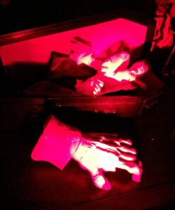 Black Plastic Coffin for Wrestling Action Figures 19 61SdXh9bzL