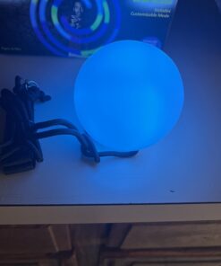 Spinballs Glow.0 LED Poi Balls Glow – USB Rechargeable with 22 Vibrant Color Light Modes & Patterns – Durable, Soft-Core LED Poi Spinning Balls with Adjustable Leashes & Double-Loop Handles 21 61Sdnrs4x5L