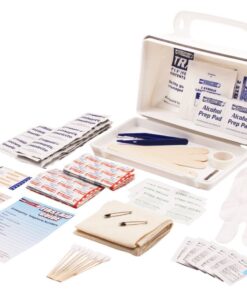 Rapid Care First Aid RC-10MAN-W 10 person 106 Piece ANSI/OSHA Compliant First Aid Kit in Wall Mountable Poly Case 6 61Sfng XZxL