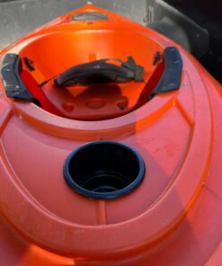 Amarine Made (Set of 4) Black Recessed Drop in Plastic Cup Drink Can Holder with Drain for Boat Car Marine Rv - Black 39 61SgrN00PeL