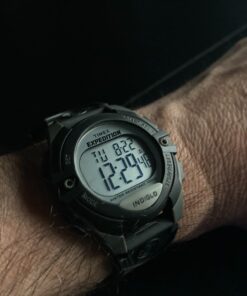 Timex Men's T49949 Expedition Digital CAT Charcoal + Mini Compass 24 61ShE6pqccL