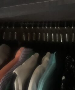 Utopia Home Premium Velvet Hangers 50 Pack - Non-Slip Clothes Hangers - Black Hangers - Suit Hangers with 360 Degree Rotatable Hook - Heavy Duty Coat Hangers 42 61SjMlv73CL