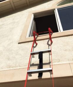 Hausse Retractable 3 Story Fire Escape Ladder, 25 Feet 11 61SkI4aA3ZL