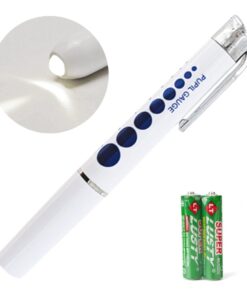 First Responder 6 PC Reusable Penlights Ideal for Nurse, EMT, Medic, Military, Police and Firefighter - Detect Dilated or Constricted Pupils for Fast Diagnostic Includes 12 Triple AAA Batteries 9 61SkVsCC6VL