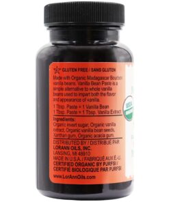 LorAnn Organic Madagascar Vanilla Bean Paste, 4 ounce 7 61SmOMX1R4L