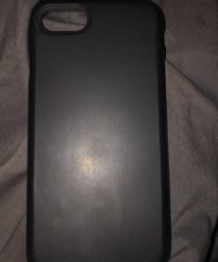 Anuck iPhone SE Case 2022/2020, iPhone 8 Case, iPhone 7 Case, Non-Slip Liquid Silicone Gel Rubber Bumper Phone Case Soft Microfiber Lining Hard Shockproof Protective Cases Cover 4.7", Black 35 61SokpYHZtL