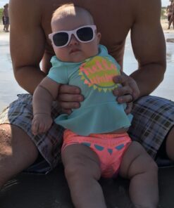 ALVABABY Swim Diapers 2pcs Baby & Toddler Snap One Size Reusable Adjustable Baby Shower Gifts Baby Boy SW09-10 01 Fish & Sailboat Small 27 61Sp12zy1rL