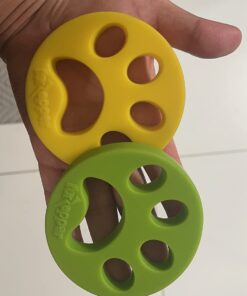 FurZapper Pet Hair Remover for Laundry, 2 Pack - Reusable Dog & Cat Hair Remover Tool As Seen on Shark Tank - Removes Pet Fur, Hair, Lint, Dander from Clothes & Laundry - One FurZapper Per Pet 2 Count 32 61Sps69FBiL