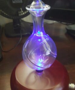 Radiance Nebulizing Diffuser for Essential Oil Aromatherapy - Dark Colored Wood Base Dark Brown Wood Base 31 61SqSSTgqWL