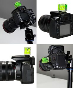 SENHAI Triple 3 Axis Hot Shoe Bubble Spirit Level Compatible Compatible for Canon Nikon Pentax DSLR Camera (2 Pack) 13 61SqhWs0Y5L