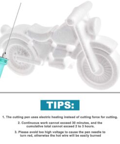 Foam Cutter, Jhua Hot Wire Knife Foam Cutter Electric Styrofoam Cutting Tool, 15W Foam Board Cutter with 4 inch Cutting Machine Pen for Styrofoam Foam Cutting, Arts, Crafts DIY 13 61SqmaLdGIL