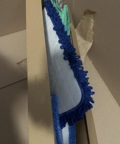 18" Professional Microfiber Mop - Hardwood Floor Mop - Dry & Wet Mop for Wood, Laminate, Tile, Vinyl Floors | Washable Pads | Wet & Dust Mopping | Adjustable Handle + 1 Microfiber Cloth Mop Kit with Telescoping Handle 44 61Sra47w5EL