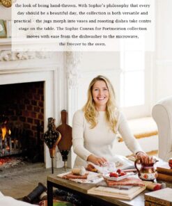 Portmeirion Sophie Conran White Oval Utensil Holder | 7.5 Inch Extra Large Utensil Crock for Kitchen Countertop and Home Decor | Made from Fine Porcelain 11 61SrckEFnDL