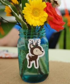 Big Dot of Happiness Woodland Creatures - DIY Shaped Baby Shower or Birthday Party Cut-Outs - 24 Count 43 61Srp6MxfUL