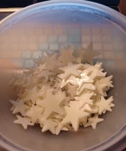 Great Explorations: Wonder Stars Super Kit, Glow In The Dark Ceiling Stars. 150 Pieces In 4 Sizes Reusable Sizes 40 61Ss 1ilAL