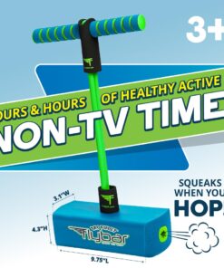 Flybar My First Foam Pogo Jumper for Kids Fun and Safe Pogo Stick for Toddlers Blue Mff 18 61StIKVCisL